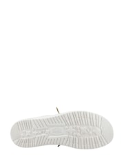 HEYDUDE Grey Wally Jute Shoes - Image 4 of 4