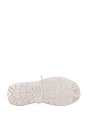 HEYDUDE Pink Wendy COMF Suede Shoes - Image 4 of 4