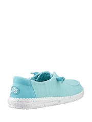 HEYDUDE Blue Wendy Stretch Sox Shoes - Image 3 of 4