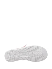 HEYDUDE Pink Wendy Eyelet Lace Shoes - Image 4 of 4