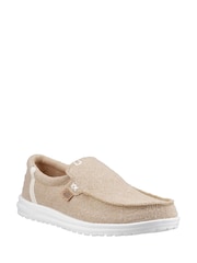 HEYDUDE Cream Mikka Jute Shoes - Image 1 of 4