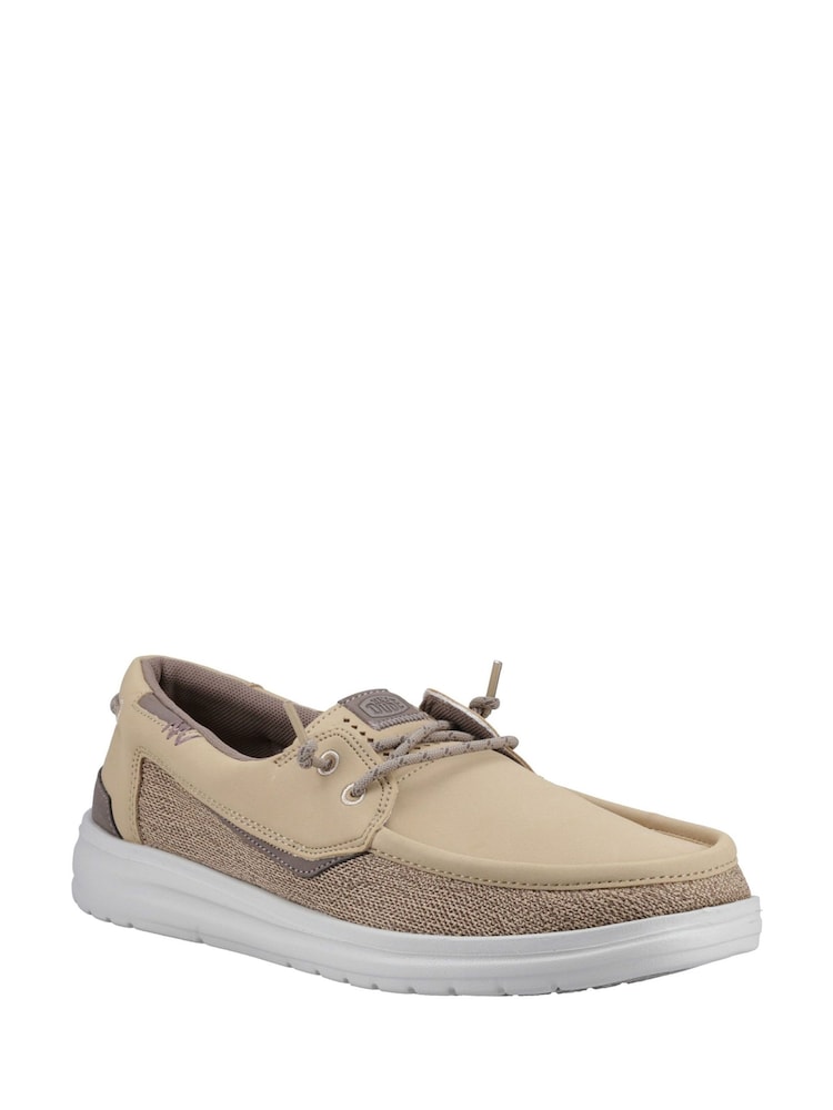 HEYDUDE Natural Welsh Grip Classic Mesh Shoes - Image 1 of 4