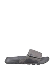 HEYDUDE Grey Shore Slide Classic Sandals - Image 1 of 4