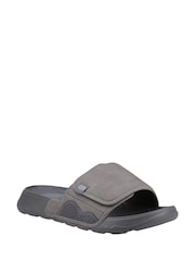 HEYDUDE Grey Shore Slide Classic Sandals - Image 3 of 4