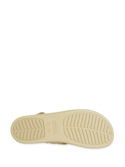 Crocs Cream Brooklyn Woven Low Wedges - Image 5 of 5