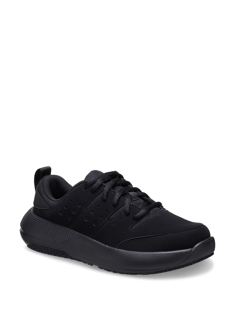 Crocs Black On the Clock Work Sneakers - Image 2 of 4