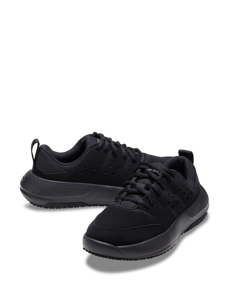 Crocs Black On the Clock Work Sneakers - Image 3 of 4