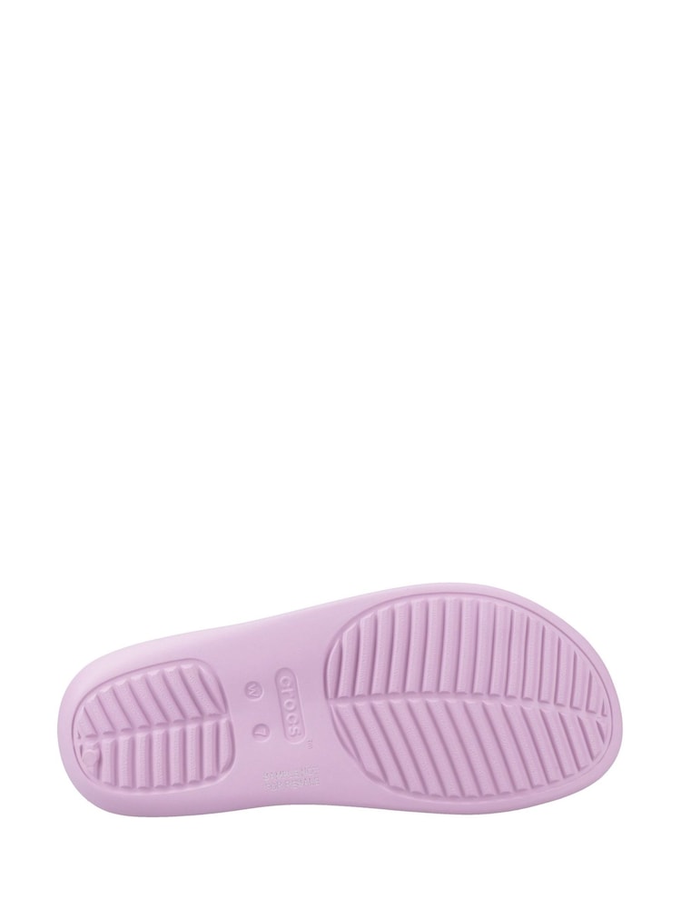 Crocs Purple Getaway Platform Flip-Flops - Image 4 of 4