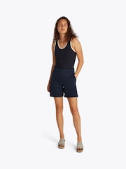 Tommy Hilfiger Blue Blend 100% Cotton Chino Shorts - Image 1 of 6