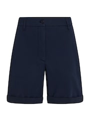 Tommy Hilfiger Blue Blend 100% Cotton Chino Shorts - Image 5 of 6