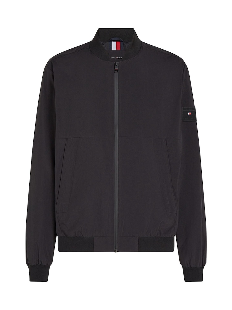Tommy Hilfiger Black Bomber Jacket - Image 5 of 7