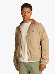 Tommy Jeans Brown 100% Cotton Essential Jacket - Image 1 of 7