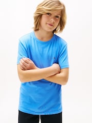 Tommy Hilfiger Blue Underwear Short Sleeve 100% Cotton T-Shirts 2 Pack - Image 2 of 6