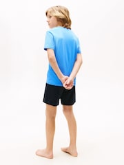 Tommy Hilfiger Blue Underwear Short Sleeve 100% Cotton T-Shirts 2 Pack - Image 3 of 6