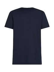 Azul - Camiseta Tommy Hilfiger Multi Flags 100% cotton - Imagem 6 de 6