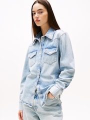 Tommy Jeans Regular Fit Western Shirt - Imagen 1 de 4