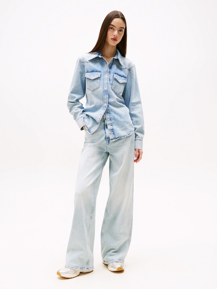 Tommy Jeans Regular Fit Western Shirt - Imagen 2 de 4