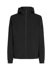 Tommy Hilfiger Black Branded Hooded Jacket - Image 5 of 6