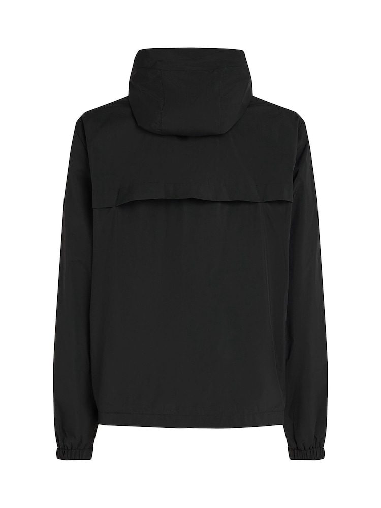 Tommy Hilfiger Black Branded Hooded Jacket - Image 6 of 6