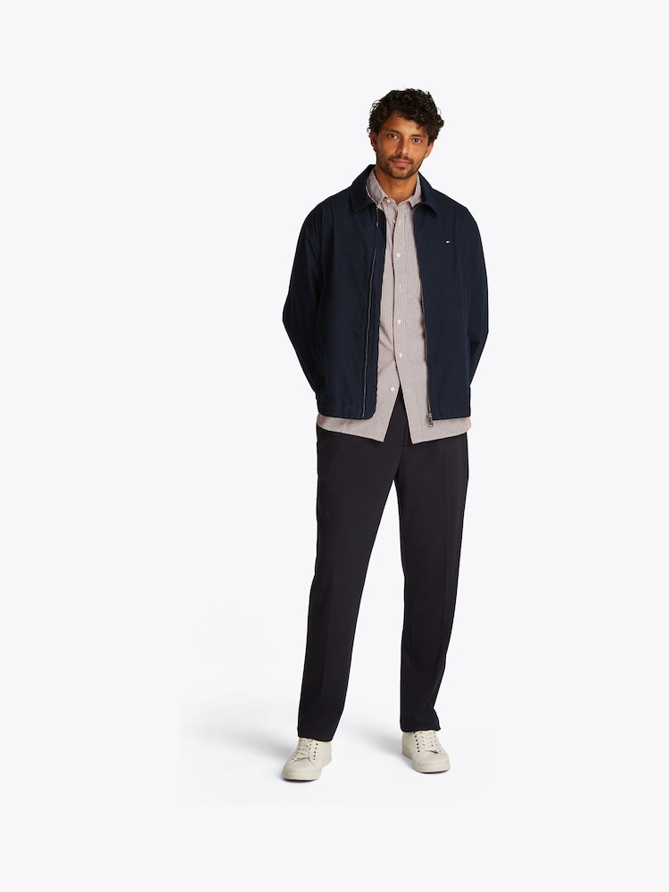 Tommy Hilfiger Blue Lightweight Cotton Ivy Jacket - Image 2 of 6 Tommy Hilfiger Blue Lightweight Cotton Ivy Jacket - Image 2 of 6