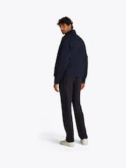 Tommy Hilfiger Blue Lightweight Cotton Ivy Jacket - Image 3 of 6