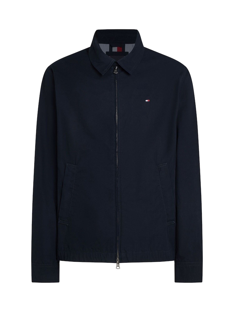 Tommy Hilfiger Blue Lightweight Cotton Ivy Jacket - Image 5 of 6