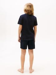 Tommy Hilfiger Green Underwear Short Sleeve 100% Cotton T-Shirts 2 Pack - Image 3 of 5