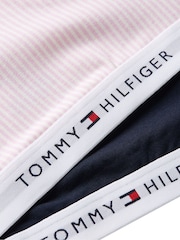 Tommy Hilfiger Pink Tommy Hilfiger White Bralette 2 Pack - Image 3 of 3