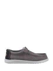 HEYDUDE Grey Wally Workwear Shoes - Image 1 of 1