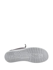 HEYDUDE Grey Wally Workwear Shoes - Image 4 of 4