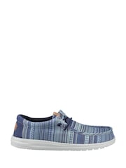 HEYDUDE Blue Wally Surf Shawl Shoes - Image 1 of 4