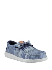 HEYDUDE Blue Wally Surf Shawl Shoes - Image 2 of 4