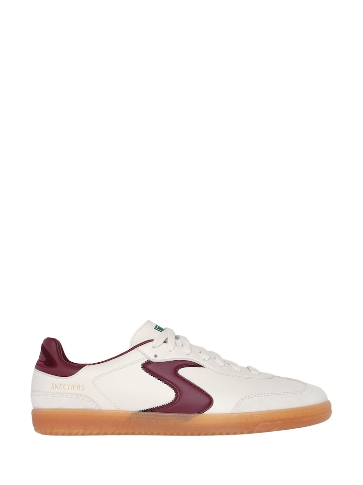 Skechers Cream Hotshot Pyke Trainers - Image 1 of 3