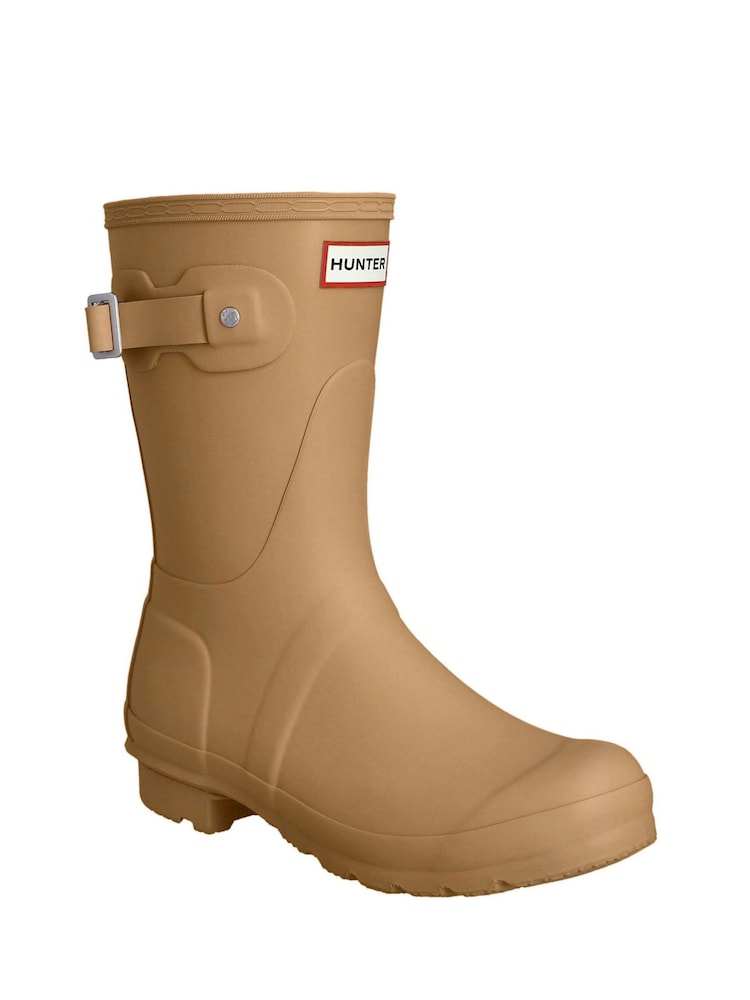 Hunter Grey Original Short Wellington Boots - Image 2 of 2
