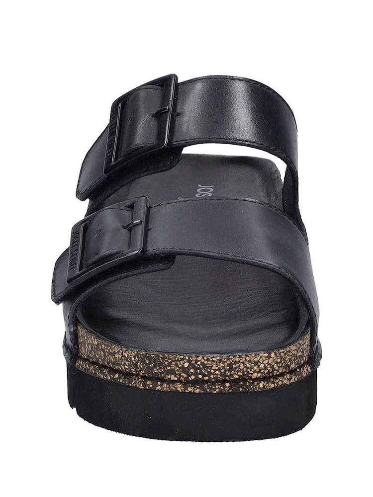 Josef Seibel Alice 01 Black Sandals - Image 3 of 5