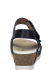 Josef Seibel Quinn 16 Black Sandals - Image 4 of 5