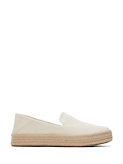 Toms Cream Carolina Slippers - Image 1 of 4