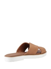 Toms Mae Cross-Over Brown Sandals - Image 2 of 4