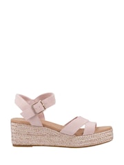 Toms Pink Audrey Wedges - Image 1 of 4