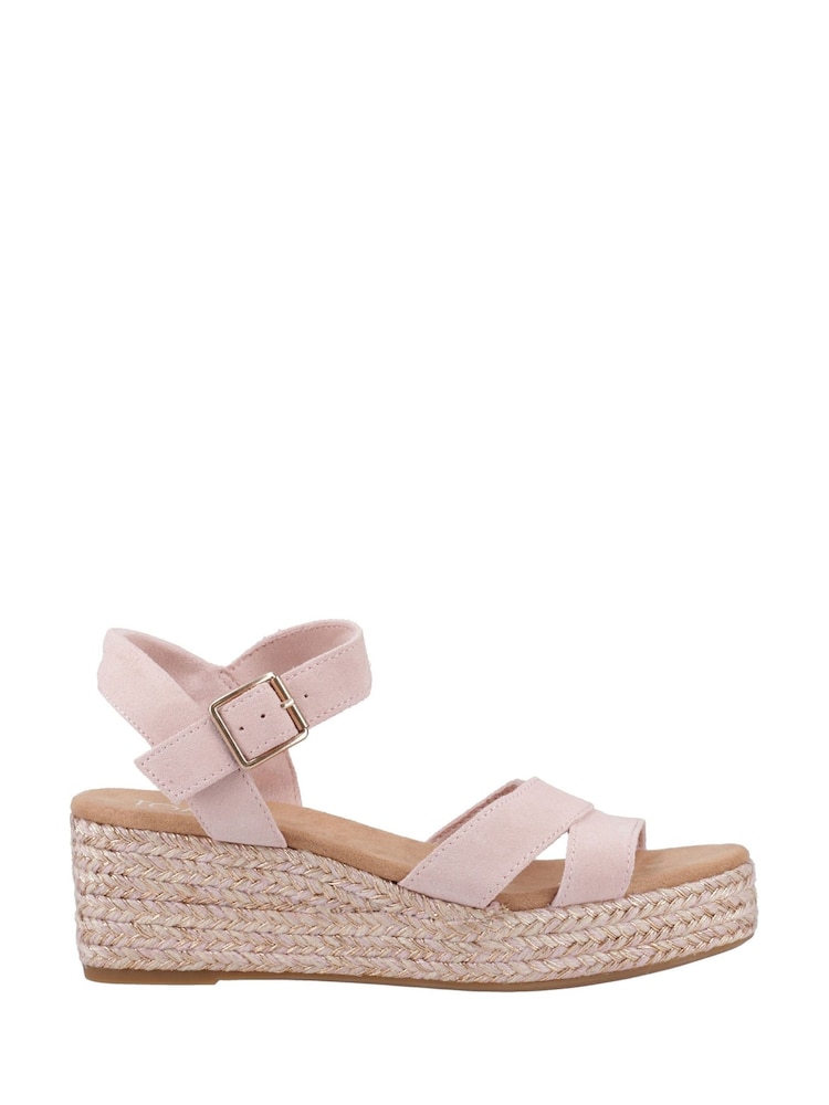 Toms Pink Audrey Wedges - Image 1 of 4