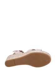 Toms Pink Audrey Wedges - Image 4 of 4