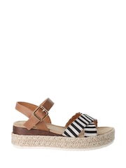 Josef Seibel Madison 01 Black Sandals - Image 1 of 4