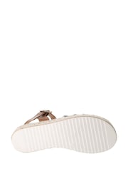 Josef Seibel Madison 01 Black Sandals - Image 4 of 4