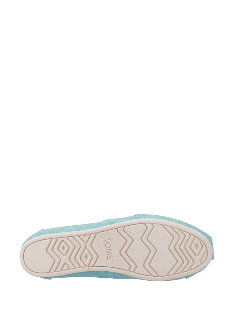 Toms Blue Alpargata Classic Shoes - Image 3 of 3