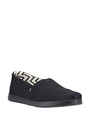 Toms Alpargata Plus Black Shoes - Image 2 of 4