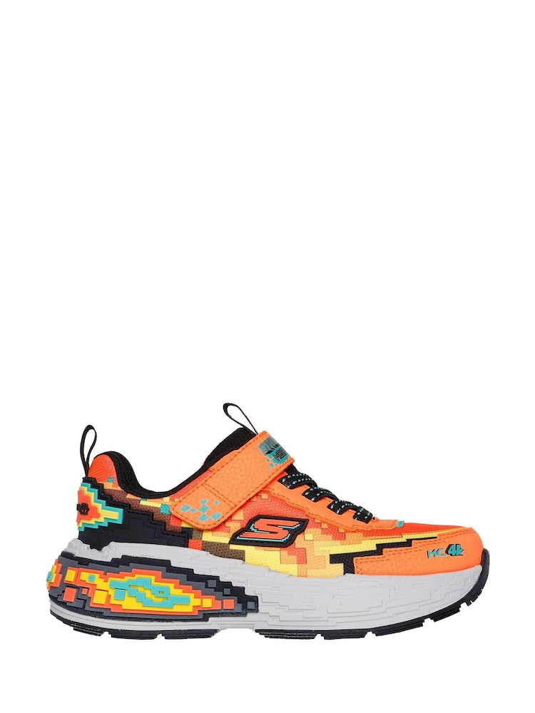 Skechers Orange Mega-Craft 4K Trainers - Image 1 of 3