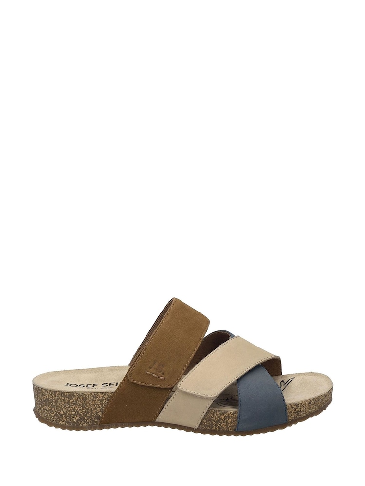 Josef Seibel Blue Tonga 84 Sandals - Image 1 of 5
