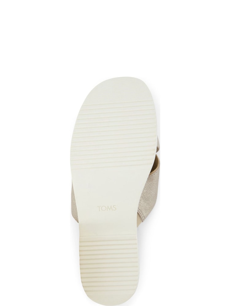 TOMS Cream Mae Crossover Sandals - Image 3 of 3