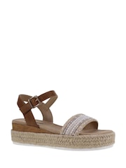 Josef Seibel Madison 01 Brown Sandals - Image 1 of 3