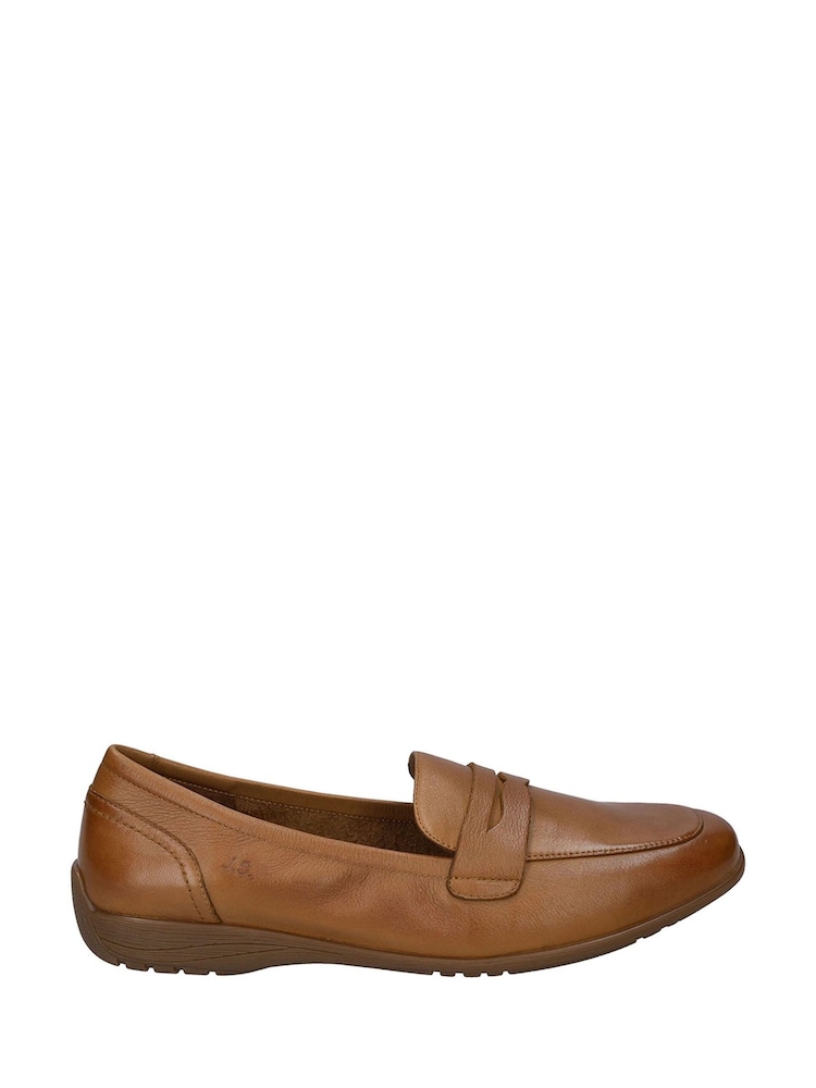 Josef Seibel Fenja 22 Brown Loafers - Image 1 of 5